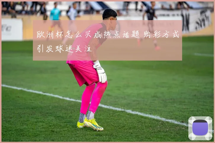 欧洲杯怎么买成热点话题 购彩方式引发球迷关注