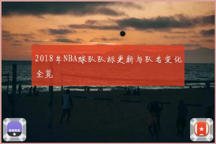 2018年NBA球队队标更新与队名变化全览