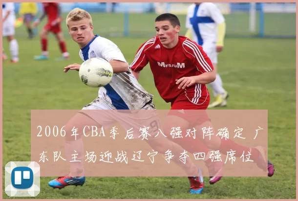 2006年CBA季后赛八强对阵确定 广东队主场迎战辽宁争夺四强席位